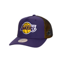 Mitchell & Ness Los Angeles Lakers Tremor Trucker Adjustable Hat - Purple