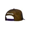 Mitchell & Ness Los Angeles Lakers Tremor Trucker Adjustable Hat - Purple