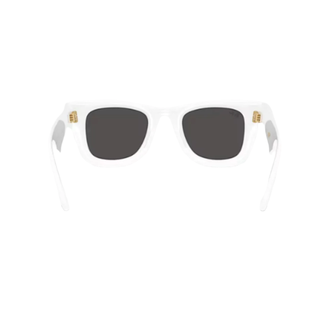 Ray-Ban x Asap Rocky Black Lens Sunglasses - Polished White