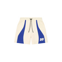 RtA Louis Track Shorts - Bone Navy Fusion