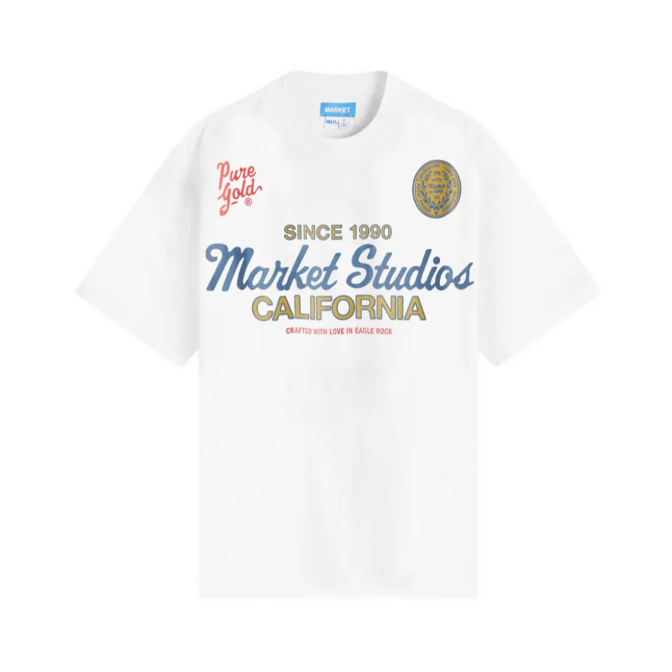 Market Pure Gold Tee - White