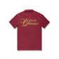 Jordan Craig Embroidered Camp Shirt - Wine