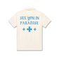 Boys Jordan Craig Embroidered Mechanic Shirt - Cream