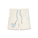 Boys Jordan Craig Embroidered Mechanic Shorts - Cream