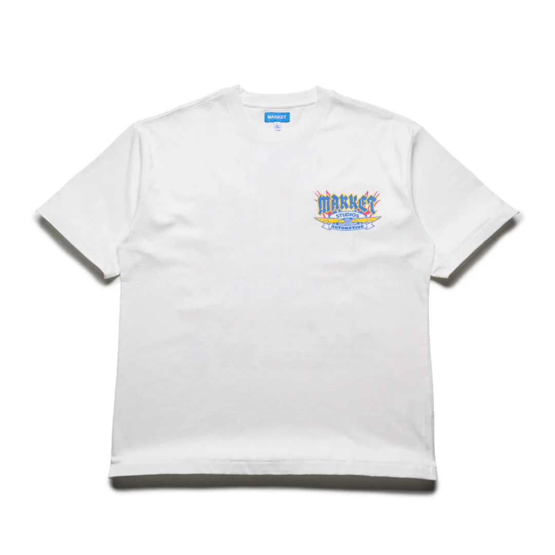 Market V12 T-Shirt - Unbleached Cotton