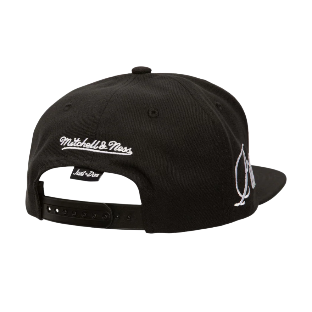 Mitchell & Ness x Just Don Script Pittsburgh Pirates Snapback - Black