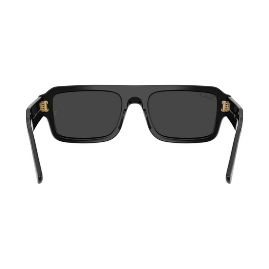 Ray-Ban Flacko Black Lens Sunglasses - Black
