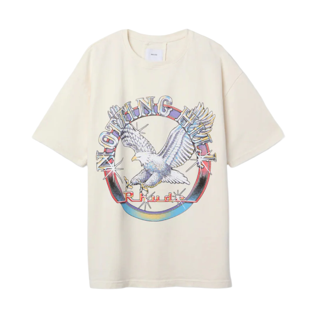 Rhude Notting Hill Eagle Tee - Vintage White