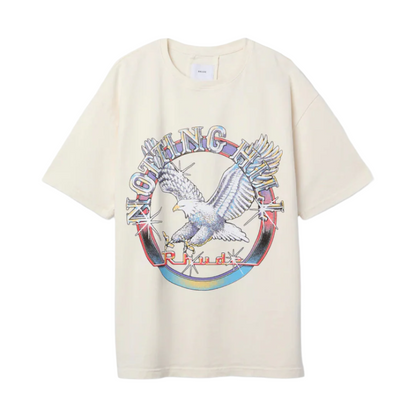 Rhude Notting Hill Eagle Tee - Vintage White