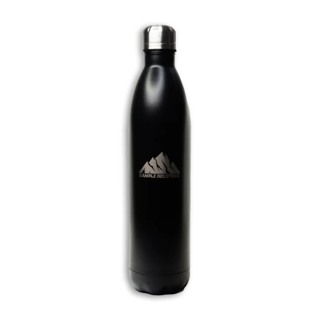 SMPL Industries "Rocky" 1L Insulated Water Bottle - Black