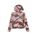Pleasures x RealTree Women's Velour Robertson Hoodie - Pink Edge