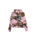 Pleasures x RealTree Women's Velour Robertson Hoodie - Pink Edge