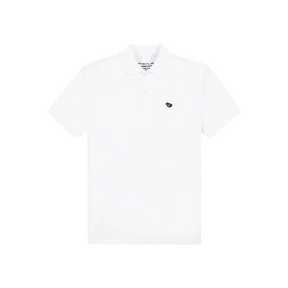 Paper Planes Solid Polo Shirt - White