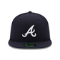 New Era 59Fifty Atlanta Braves Fitted - Navy