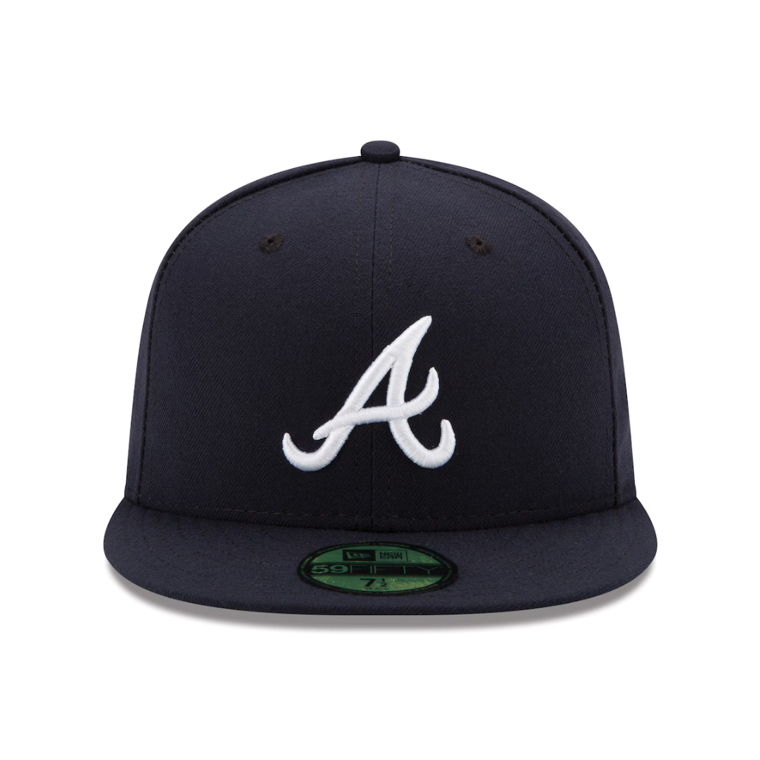 New Era 59Fifty Atlanta Braves Fitted - Navy