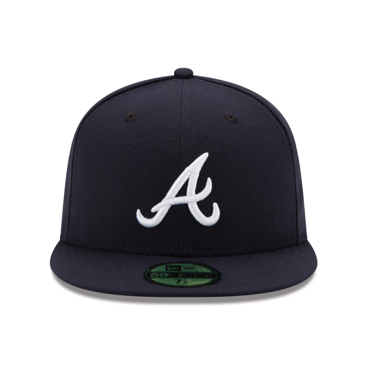 New Era 59Fifty Atlanta Braves Fitted - Navy