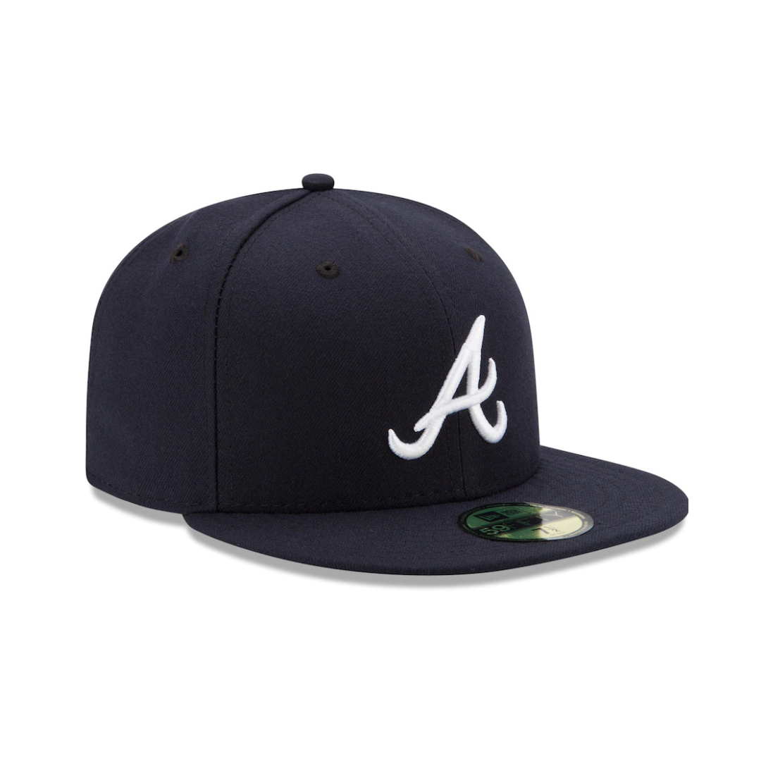 New Era 59Fifty Atlanta Braves Fitted - Navy