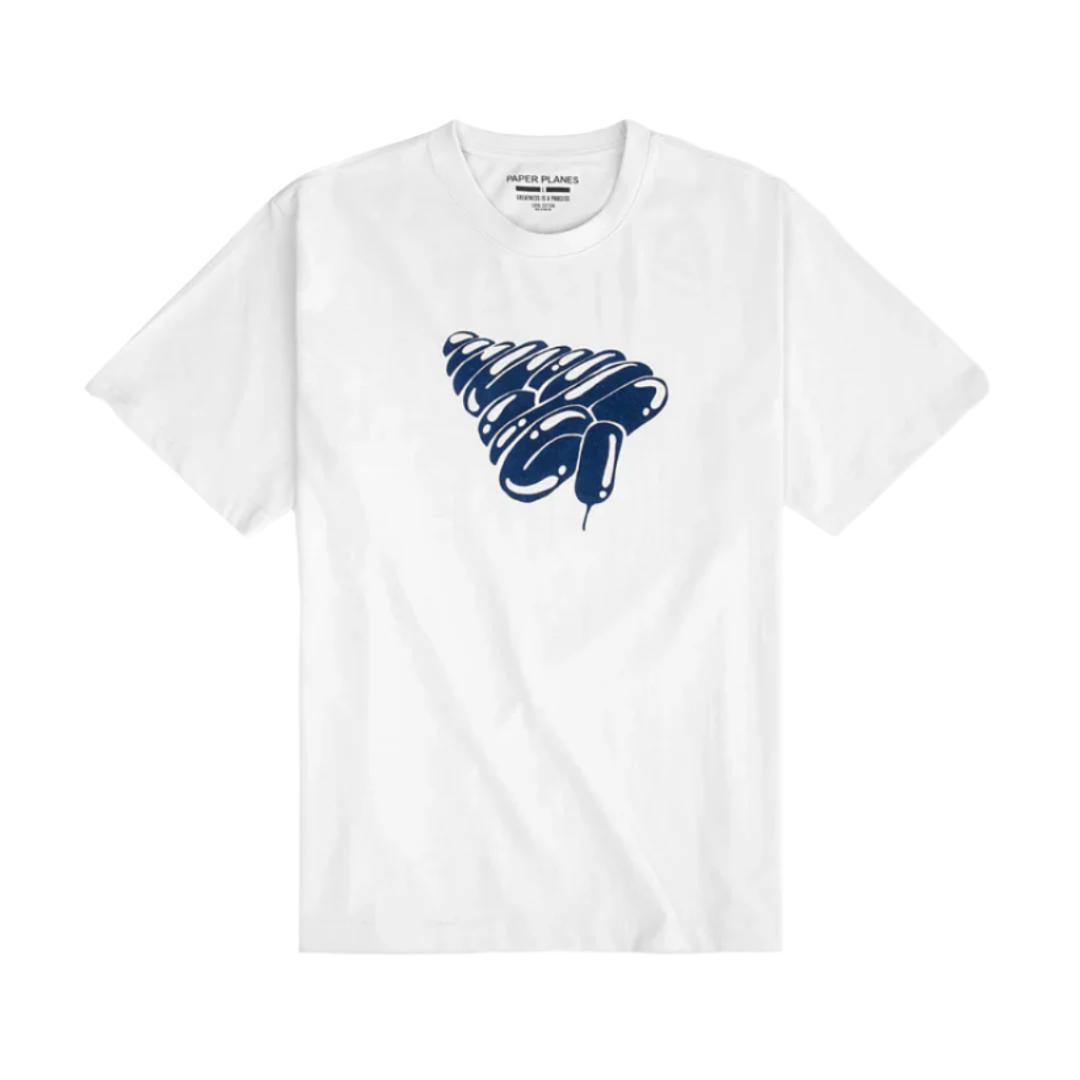 Paper Planes Balloon Oversized Tee - White