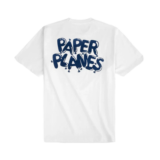 Paper Planes Balloon Oversized Tee - White
