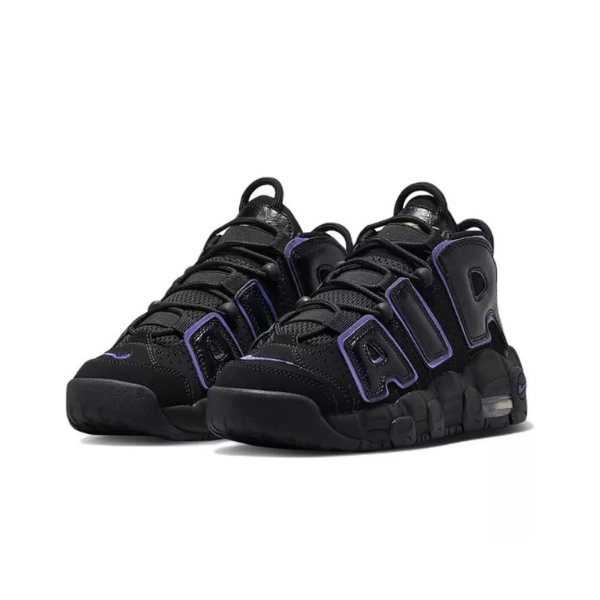 Big Kid's Nike Air More Uptempo - "Black Grape"