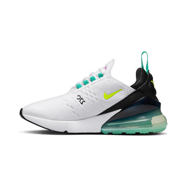 Big Kid's Nike Air Max 270 - White Laser Blue