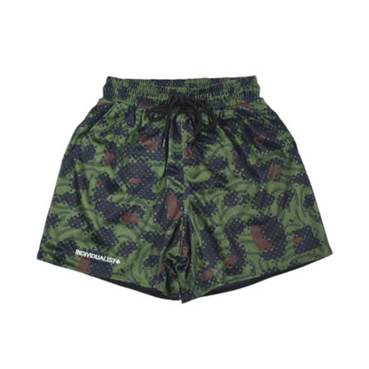 Individualist Fingerprint Mesh Short - Camouflage