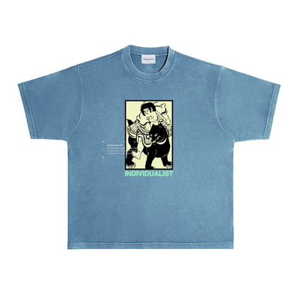Individualist Kintaro Box T-Shirt - Aqua