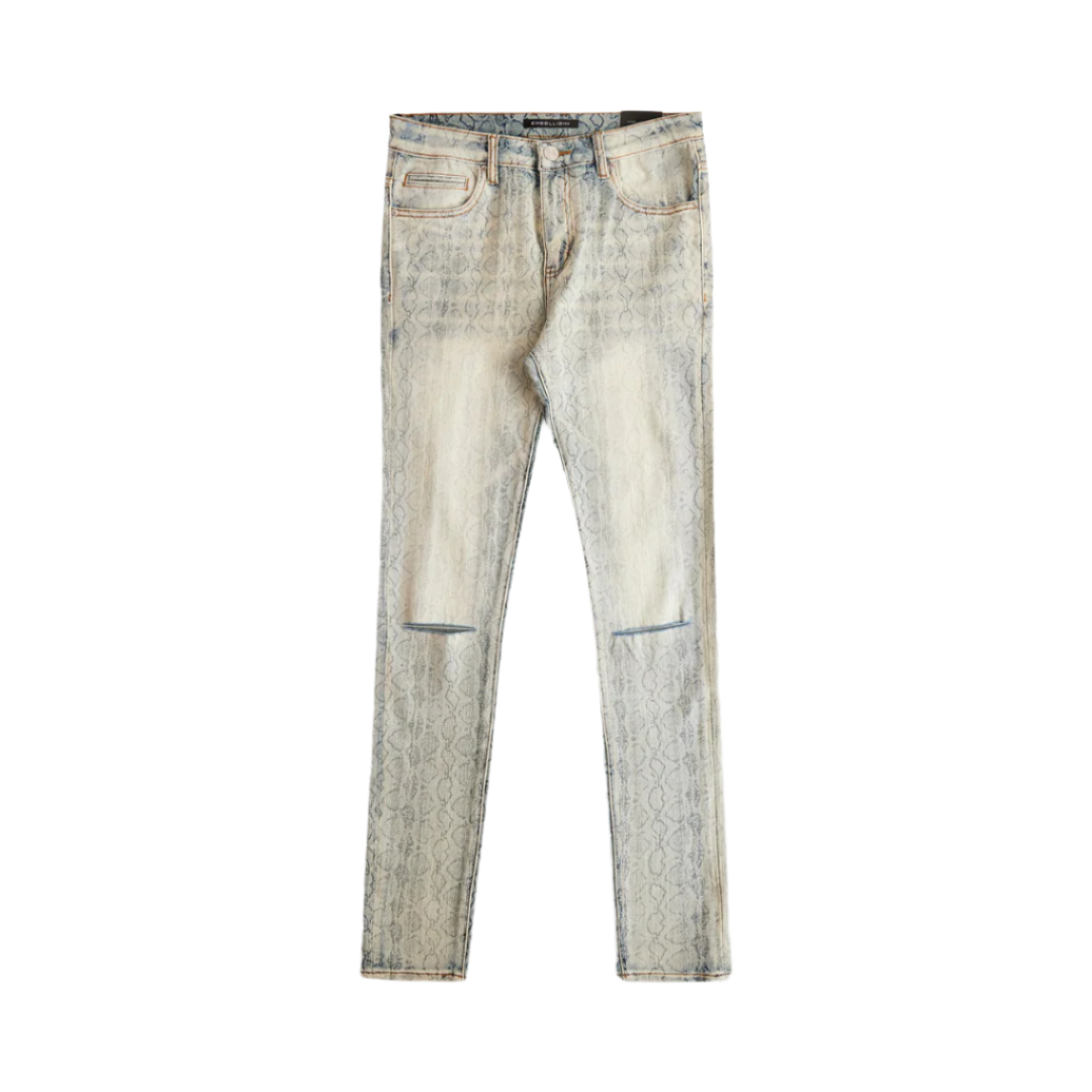 Embellish Viper Skinny Denim - Bleach Sand