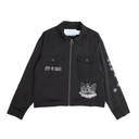 Jungles Life Is Magic Trucker Jacket - Black