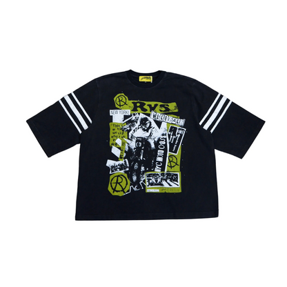 RVS Labs "Noon" 3/4 Tee - Black