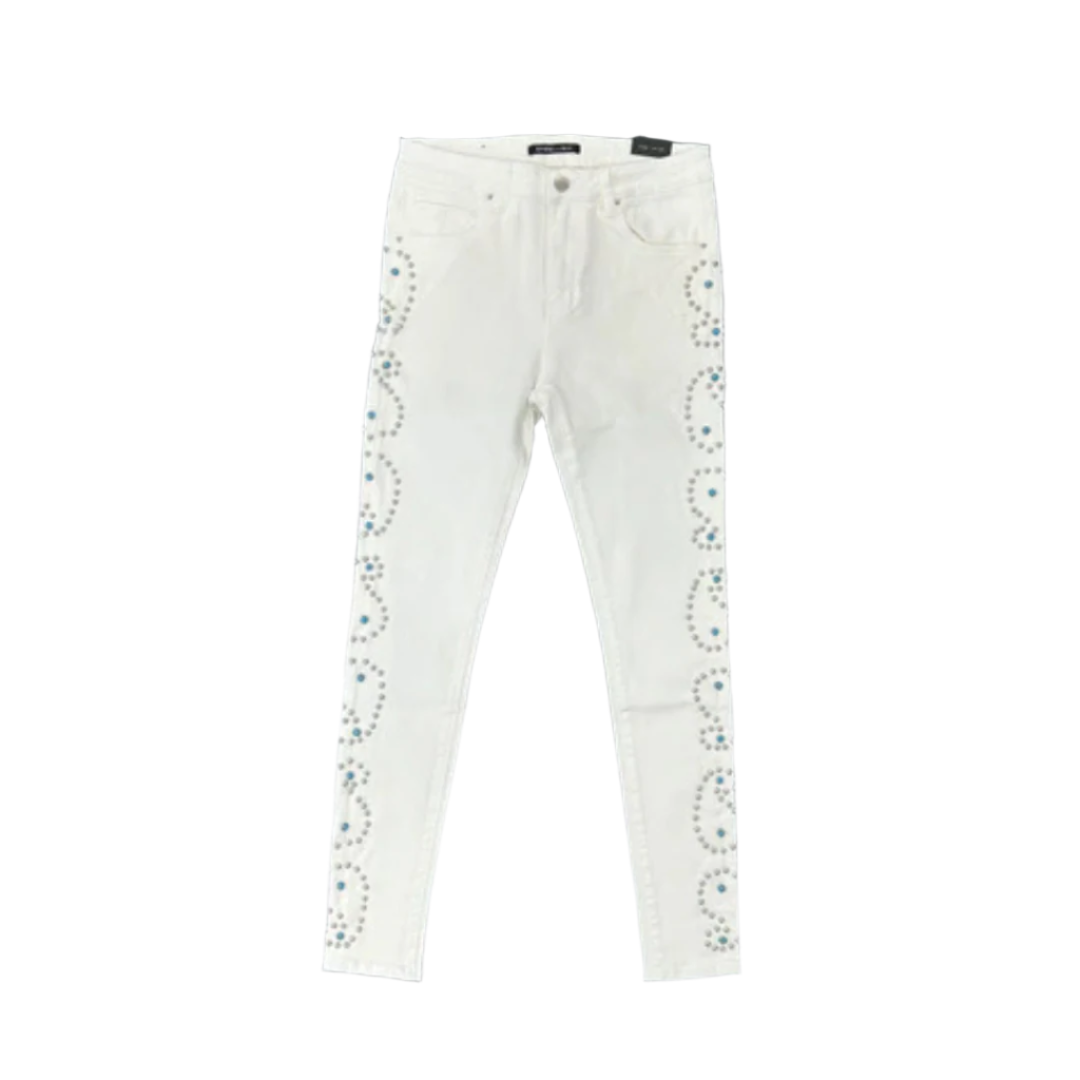 Embellish Onix Denim - White