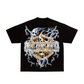 Retrovert Blue Skull Tee - Blue