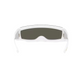 Ray-Ban x Asap Rocky Ultra-Wrap 002 Brown/Mirror Gold Wide-Lens Sunglasses - Polished White