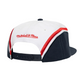 Mitchell & Ness MLB Atlanta Overhead Snapback - White/Navy