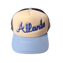 Mitchell & Ness Atlanta Braves "30th Season" Snapback Hat - "Off White Light Blue"