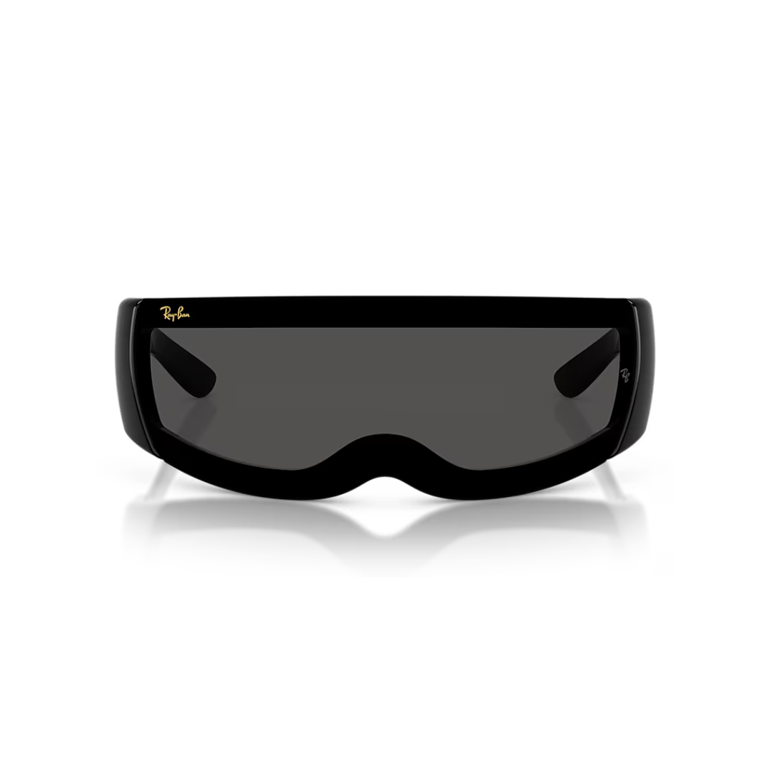 Ray-Ban x Asap Rocky Ultra-Wrap Black Lens Sunglasses - Black