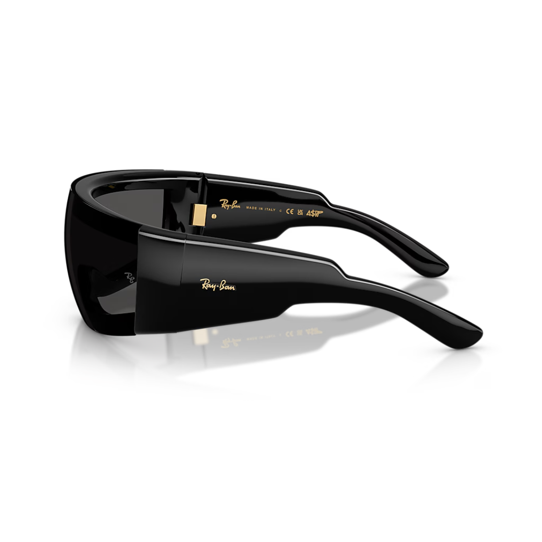Ray-Ban x Asap Rocky Ultra-Wrap Black Lens Sunglasses - Black