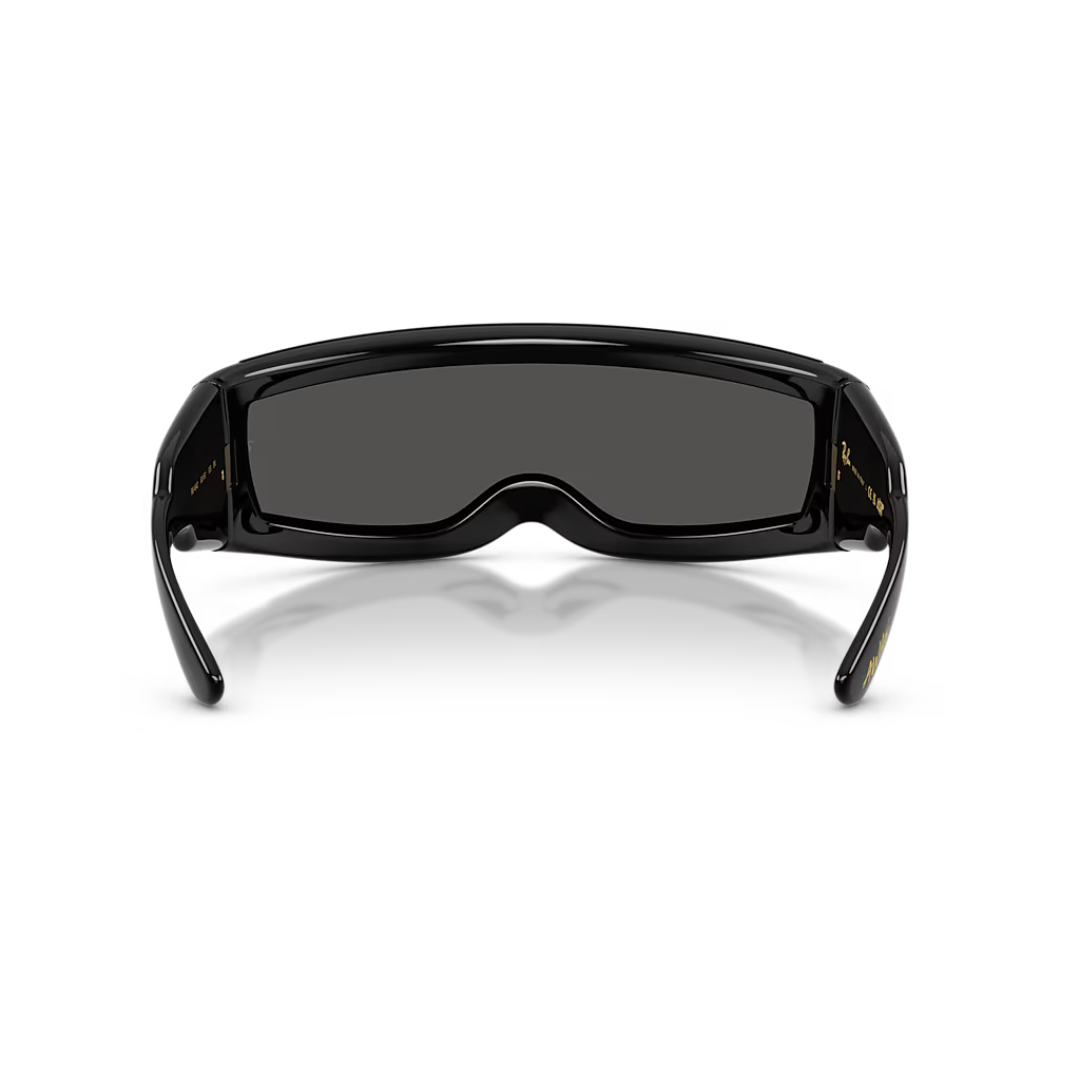 Ray-Ban x Asap Rocky Ultra-Wrap Black Lens Sunglasses - Black