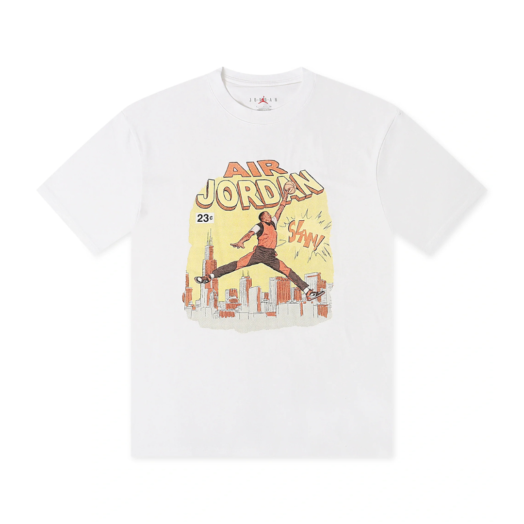 Air Jordan Comic SS T-Shirt - "White"