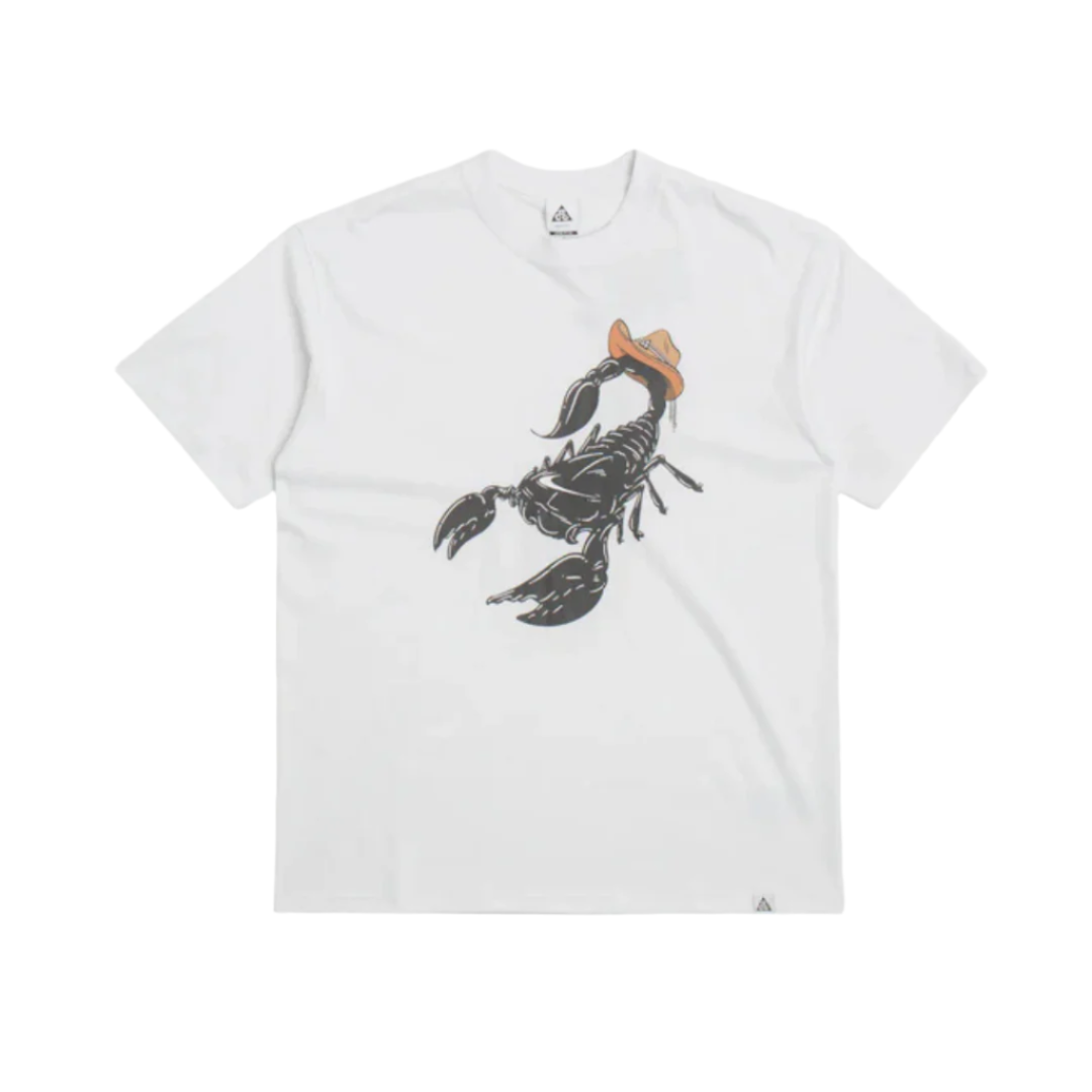 Men's Nike ACG "Scorpion" T Shirt - "White"