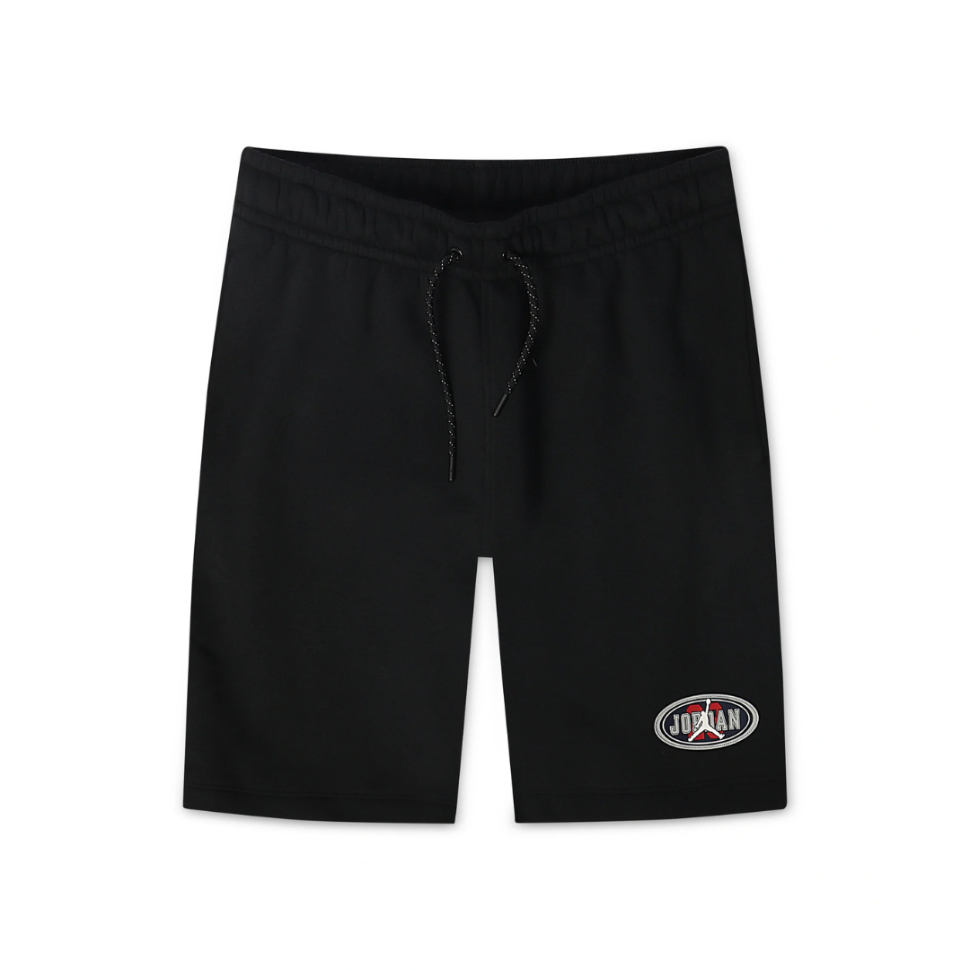 Men's Jordan Brooklyn Fleece Shorts - "Black"