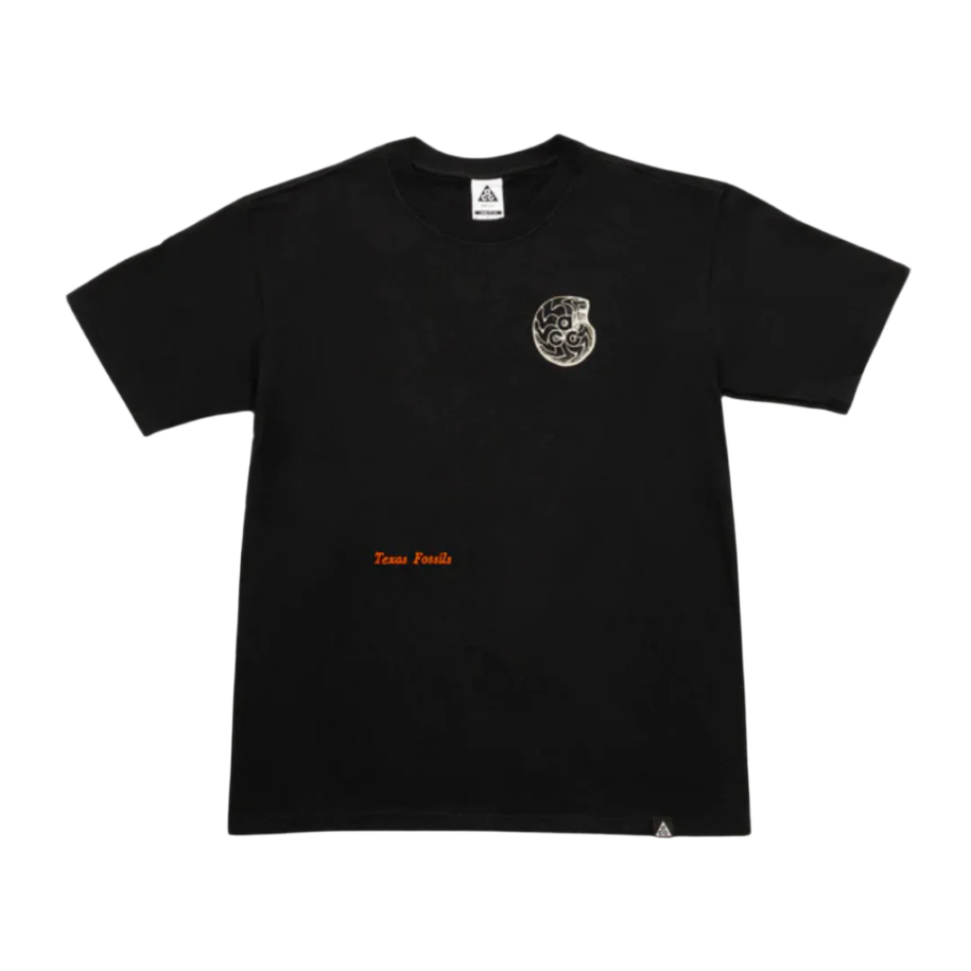 Men's Nike ACG "Texas Fossils" T Shirt - "Black"