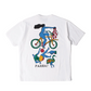Parra Vase Delivery T-Shirt - White