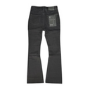 RtA Mael Flare Denim - Black Side Cross