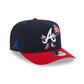 New Era 9FiftyAF Atlanta Braves Cartoon Snapback - Navy/Red