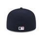 New Era 59Fifty Atlanta Braves Easy A-Frame Fitted Hat - Navy