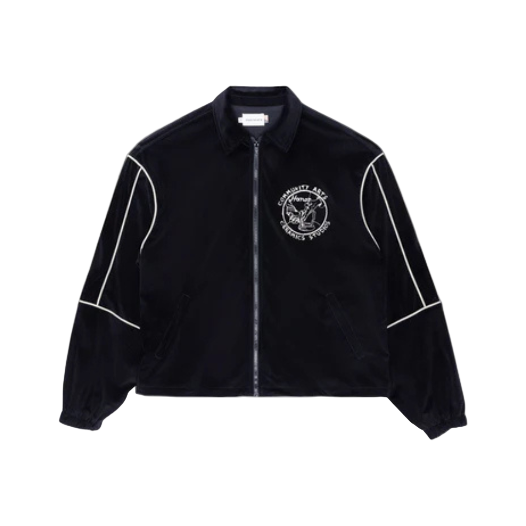 Honor The Gift Piping Track Jacket - Black