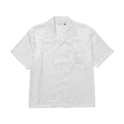 Honor The Gift Polka Dot Camp Tee - White