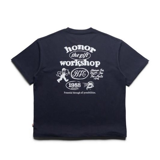 Honor The Gift Honor Workshop Tee - Navy