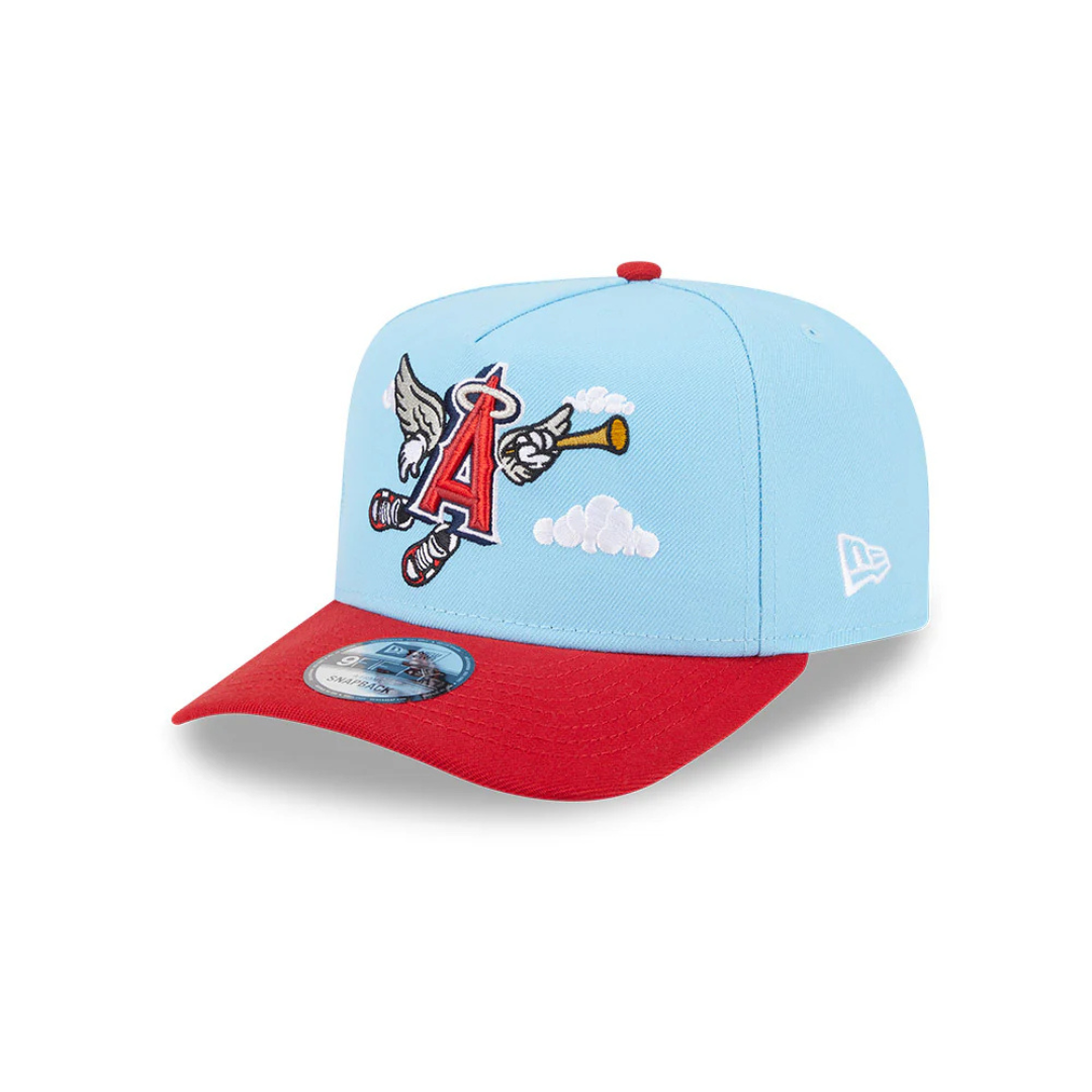 New Era 9FiftyAF Atlanta Braves Cartoon Wings Snapback - Baby Blue